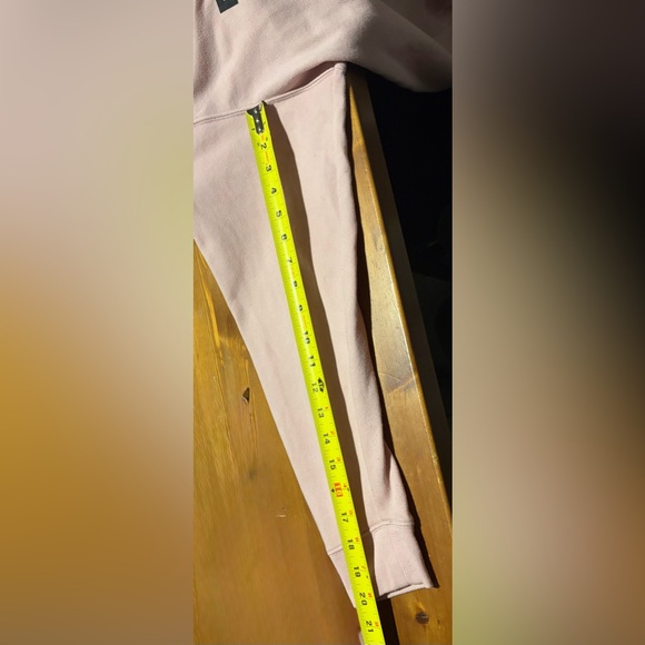 PINK Victoria's Secret Light Pink Crew Neck Sweatshirt - Picture 4 of 4